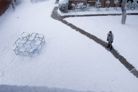 LMI The jungle gym resembles a giant Rubik's cube, compounding the puzzle motif
