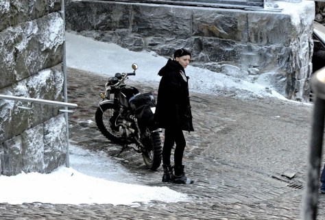 Daniel Craig and Rooney Mara in Stockholm