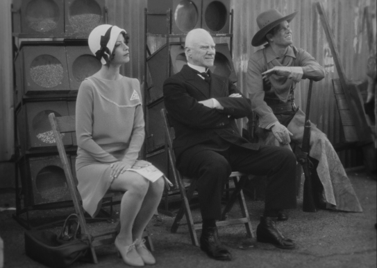 Peppy & The Butler (Malcolm McDowell) await their big break The Artist (21)