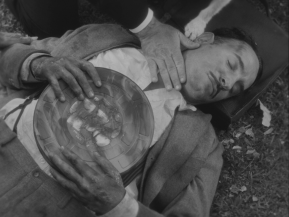 The Artist George Valentin (Jean Dujardin) discovers that nitrate won't wait