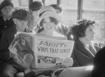 The Artist Peppy in the papers