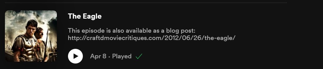 The Eagle spotify reviews